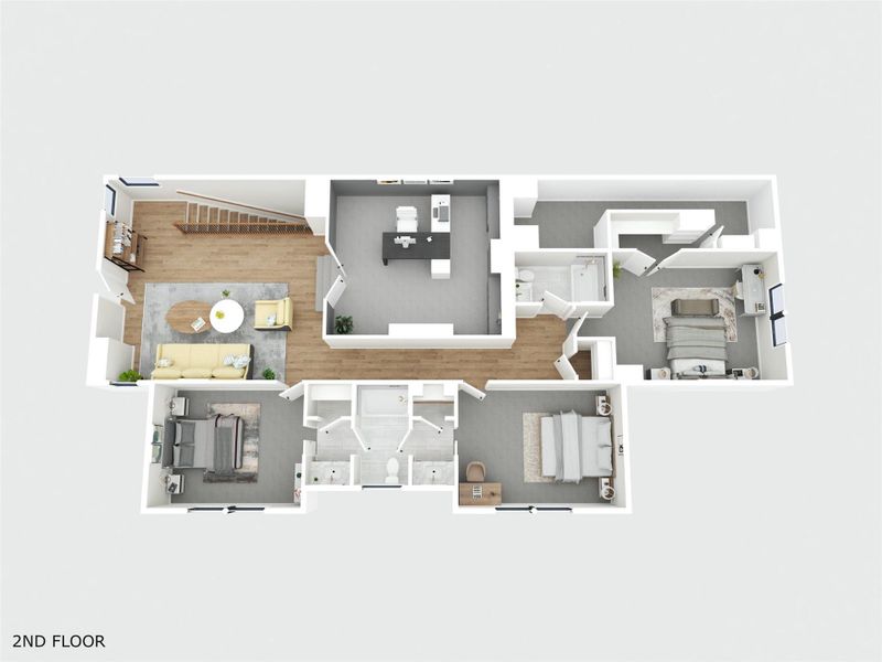 2D floor plan layout of this home in , Tomball, TX (Image 5). 2D floor plan layout of this home in , Tomball, TX (Image 5).