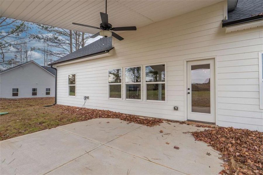 Exterior details and patio area of a home in , Good Hope (Image 4).