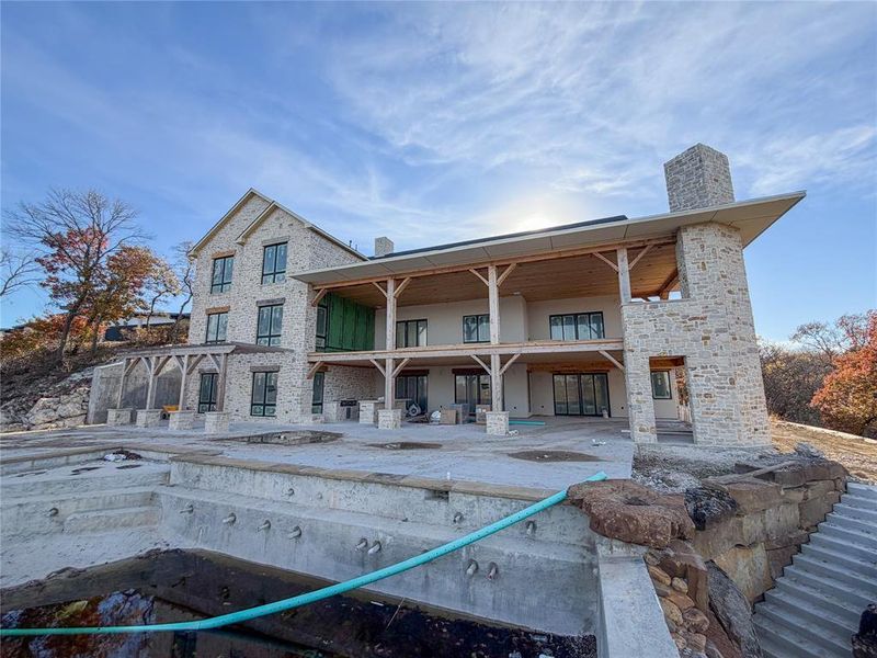 In-progress construction of a new home in , Gainesville, TX (Image 5). In-progress construction of a new home in , Gainesville, TX (Image 5).