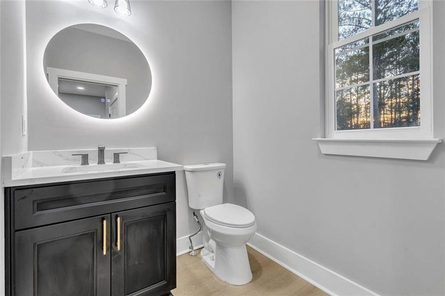 Furnished interior view inside a new home in , Fairburn (Image 8).