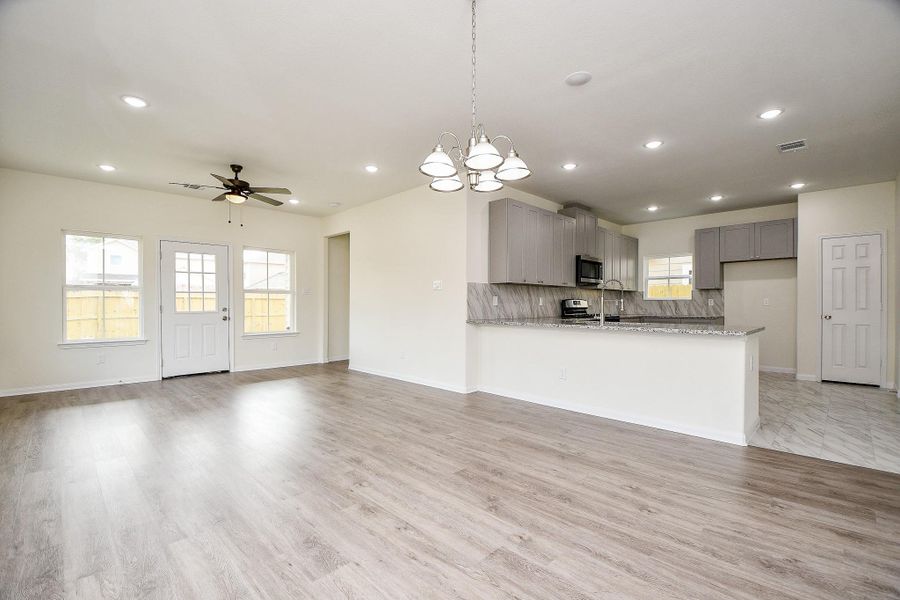Spacious, unfurnished interior of a new home in , Houston (Image 21). Spacious, unfurnished interior of a new home in , Houston (Image 21).