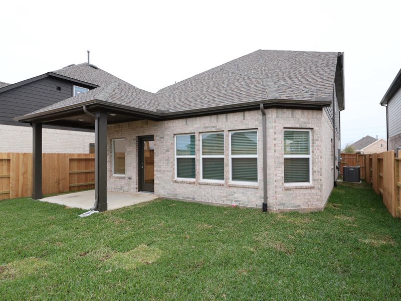 Exterior details and patio area of a home in Marvida, Cypress (Image 14). Exterior details and patio area of a home in Marvida, Cypress (Image 14).