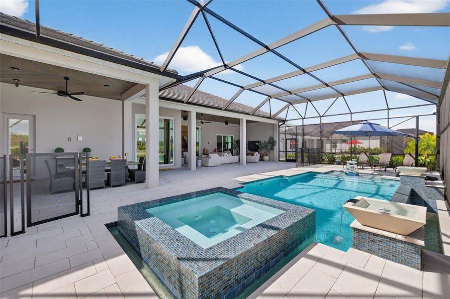 Exterior details and patio area of a home in , Fort Myers (Image 26).