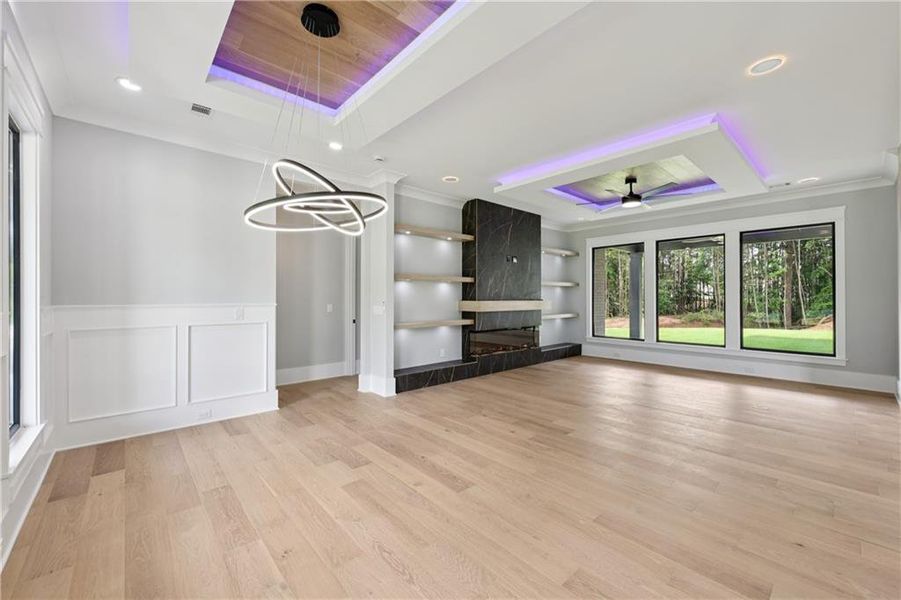 Spacious, unfurnished interior of a new home in , Braselton (Image 117).