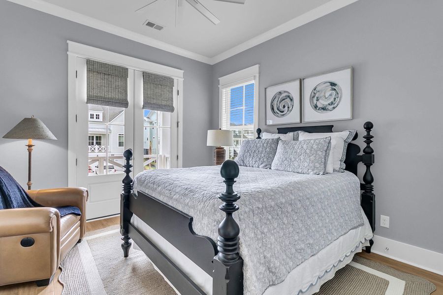 Furnished interior view inside a new home in , Charleston (Image 12).