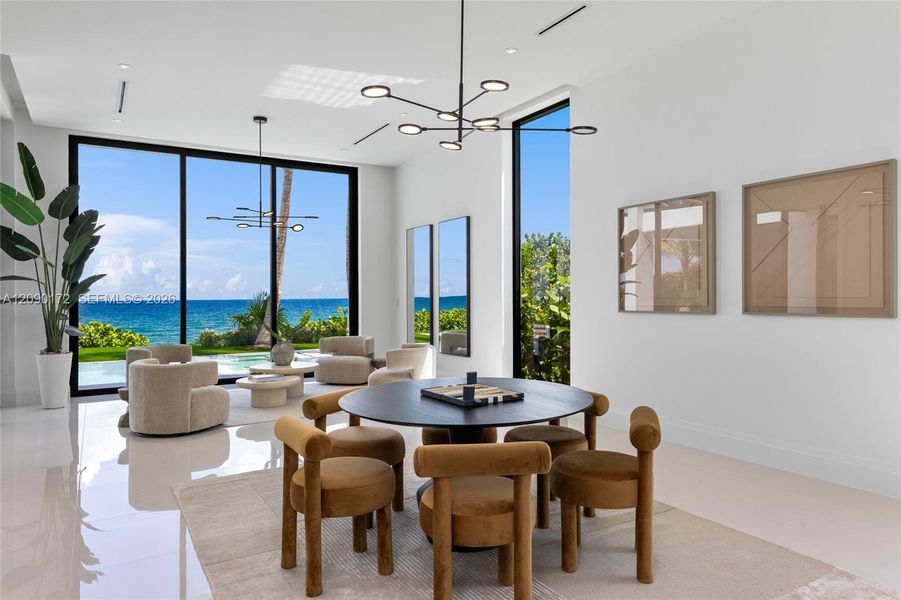 Furnished interior view inside a new home in , Hillsboro Beach (Image 50). Furnished interior view inside a new home in , Hillsboro Beach (Image 50).