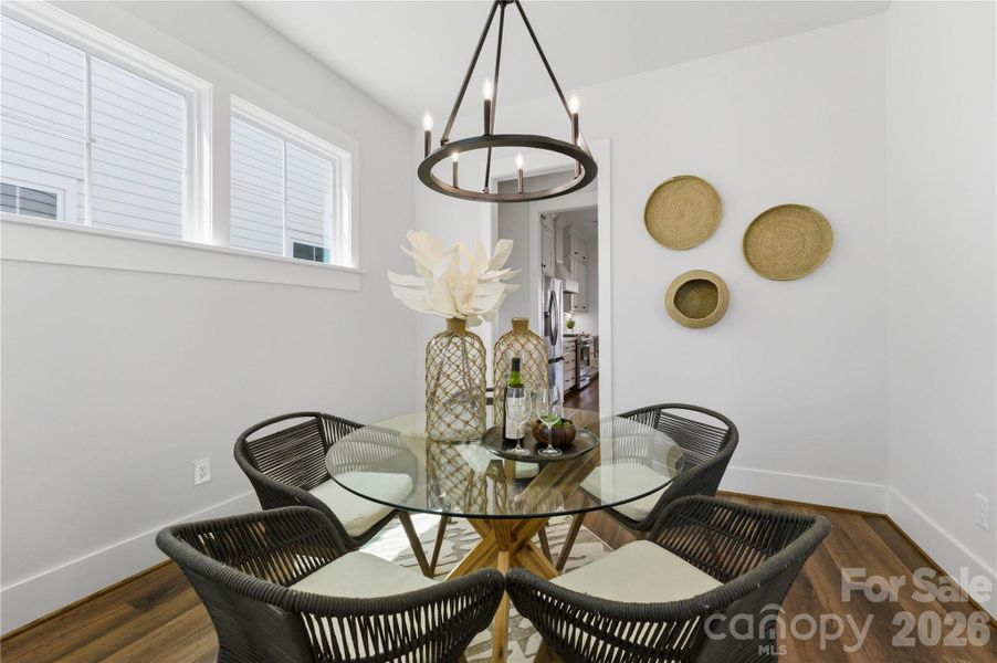 Furnished interior view inside a new home in , Fort Mill (Image 29).