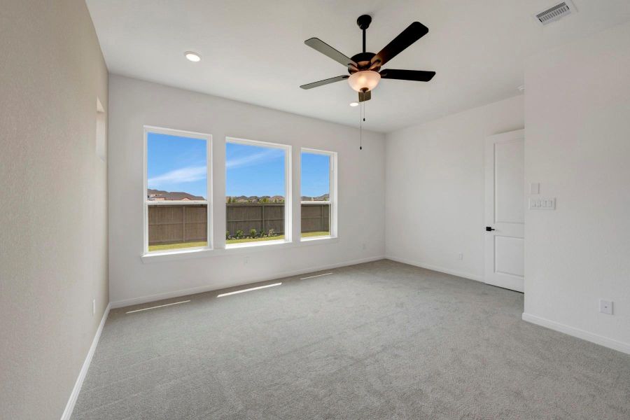 Spacious, unfurnished interior of a new home in The Grand Prairie - Retreat Collection, Hockley (Image 22). Spacious, unfurnished interior of a new home in The Grand Prairie - Retreat Collection, Hockley (Image 22).