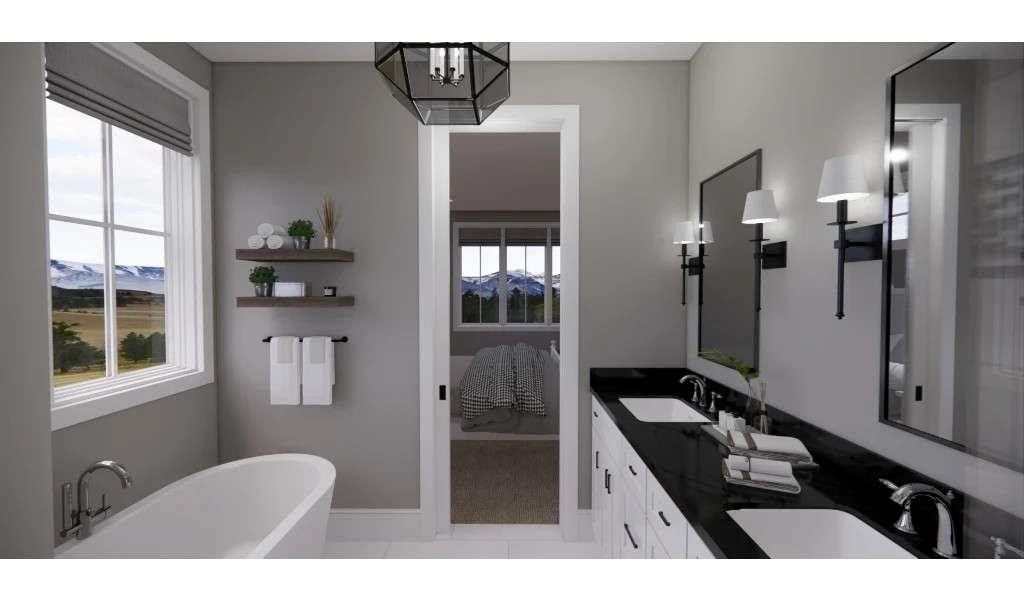 Furnished interior view inside a new home in , Waco (Image 9).