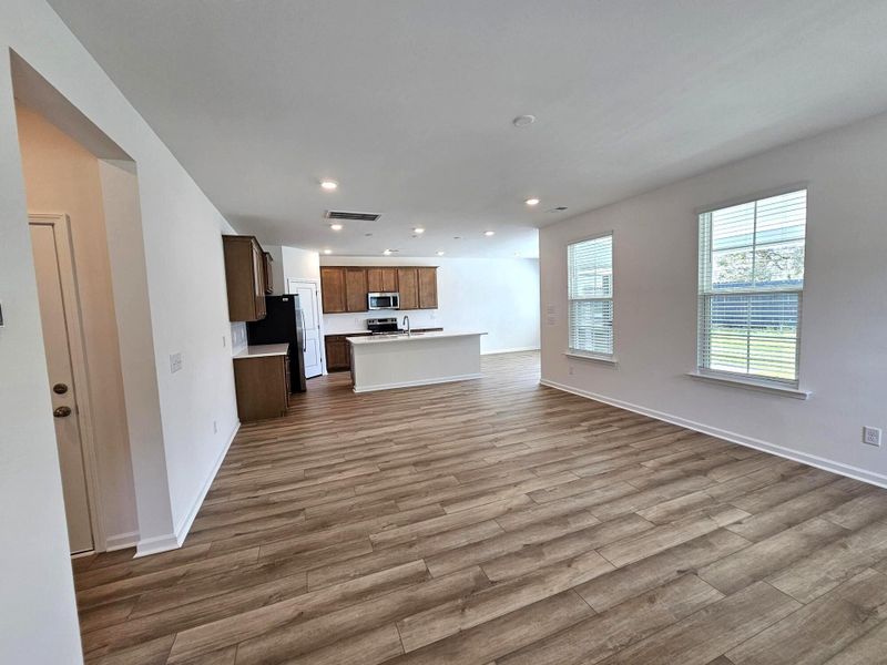 Spacious, unfurnished interior of a new home in Creekside at Andrews, Summerville (Image 23).
