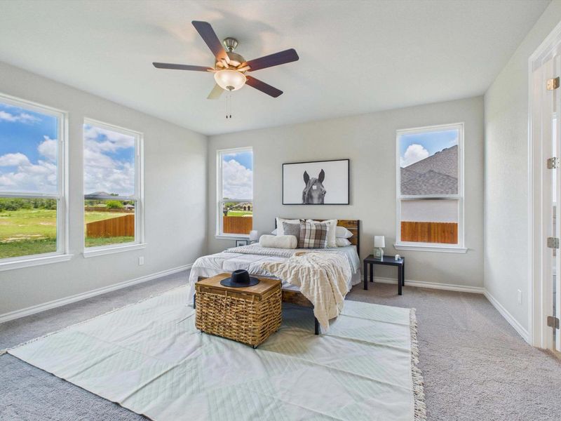Representative furnished interior of a home built from the The Foster E by Davidson Homes LLC in Potranco Oaks, Castroville (Image 30). Representative furnished interior of a home built from the The Foster E by Davidson Homes LLC in Potranco Oaks, Castroville (Image 30).