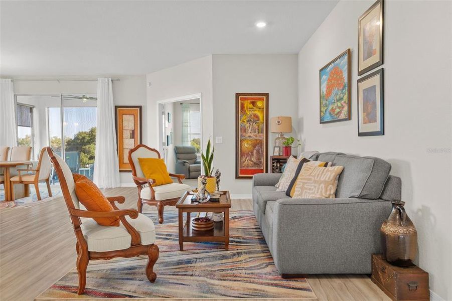 Furnished interior view inside a new home in , Davenport (Image 11).