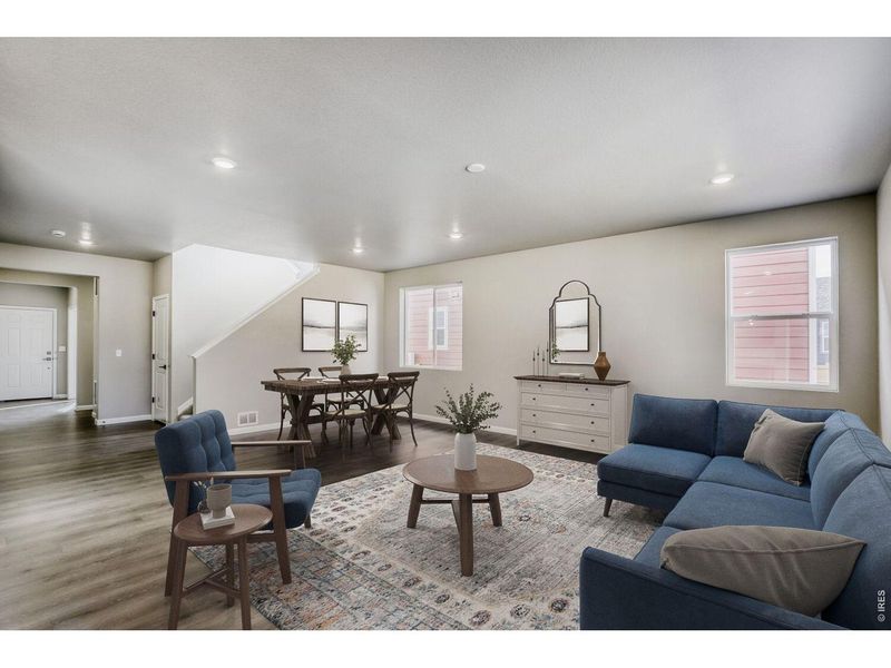 Furnished interior view inside a new home in Trevenna, Windsor (Image 13).