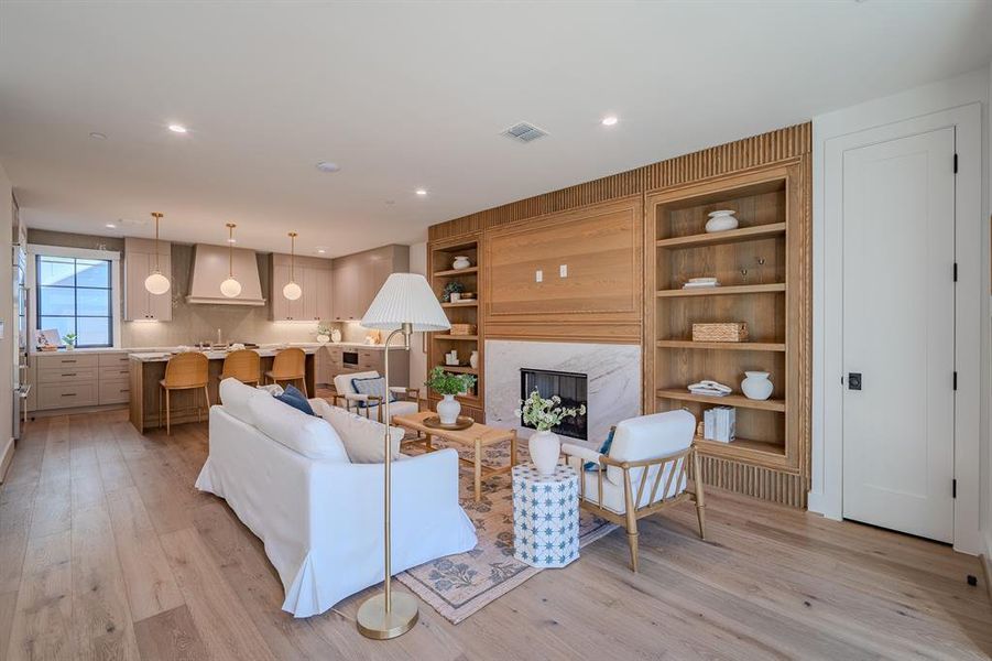 Furnished interior view inside a new home in , University Park (Image 9).