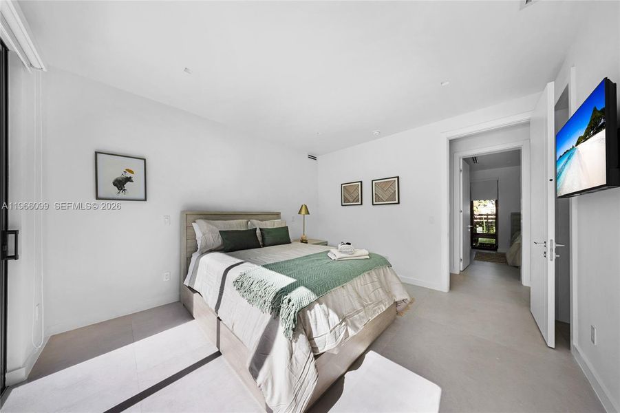 Furnished interior view inside a new home in , Miami (Image 65).