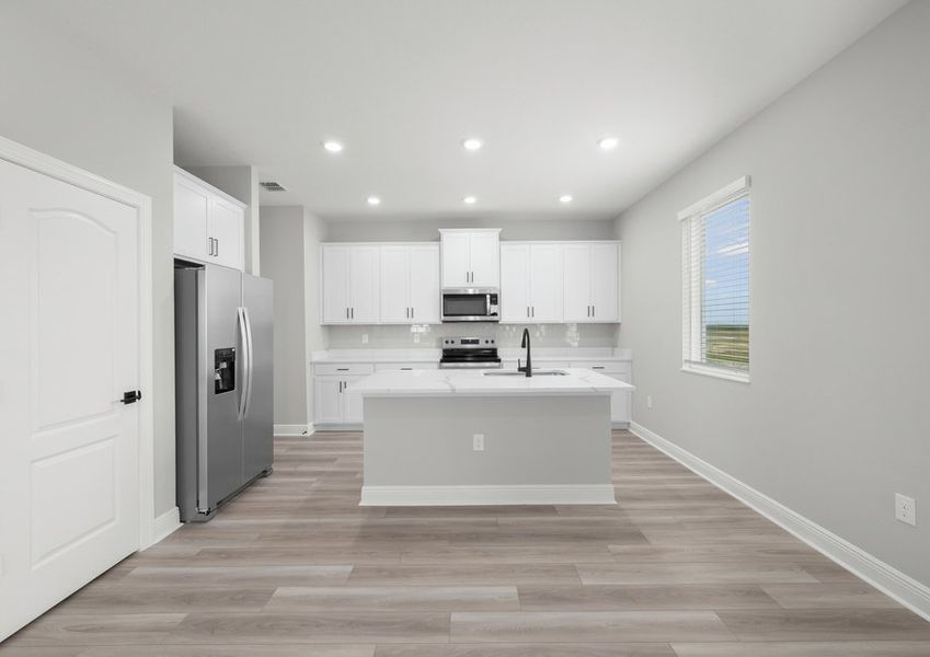 This chef-inspired kitchen is the perfect place to cook your family's favorite meals