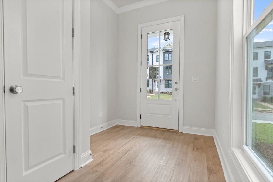 Representative unfurnished interior of a home built from the The Castleberry by The Providence Group in Aberdeen, Hoschton (Image 26).