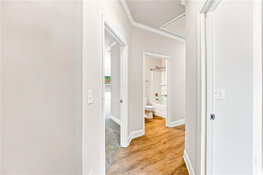Spacious, unfurnished interior of a new home in , Gray (Image 22).