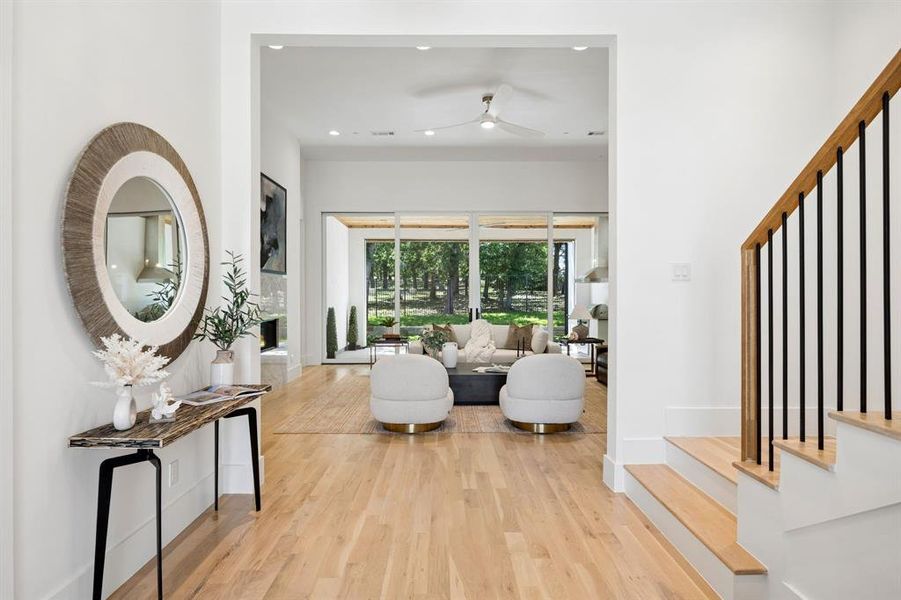 Furnished interior view inside a new home in , Southlake (Image 7).
