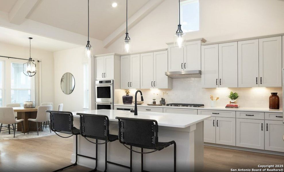 Furnished interior view inside a new home in Highland Estates, San Antonio (Image 8). Furnished interior view inside a new home in Highland Estates, San Antonio (Image 8).