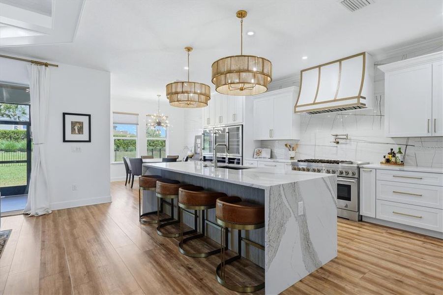 Furnished interior view inside a new home in , Sarasota (Image 13).