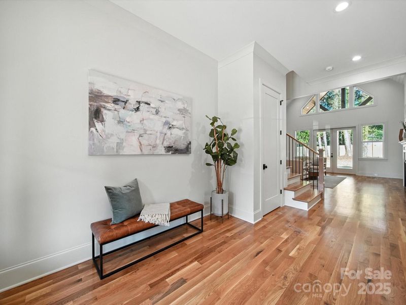 Furnished interior view inside a new home in , Charlotte (Image 9).