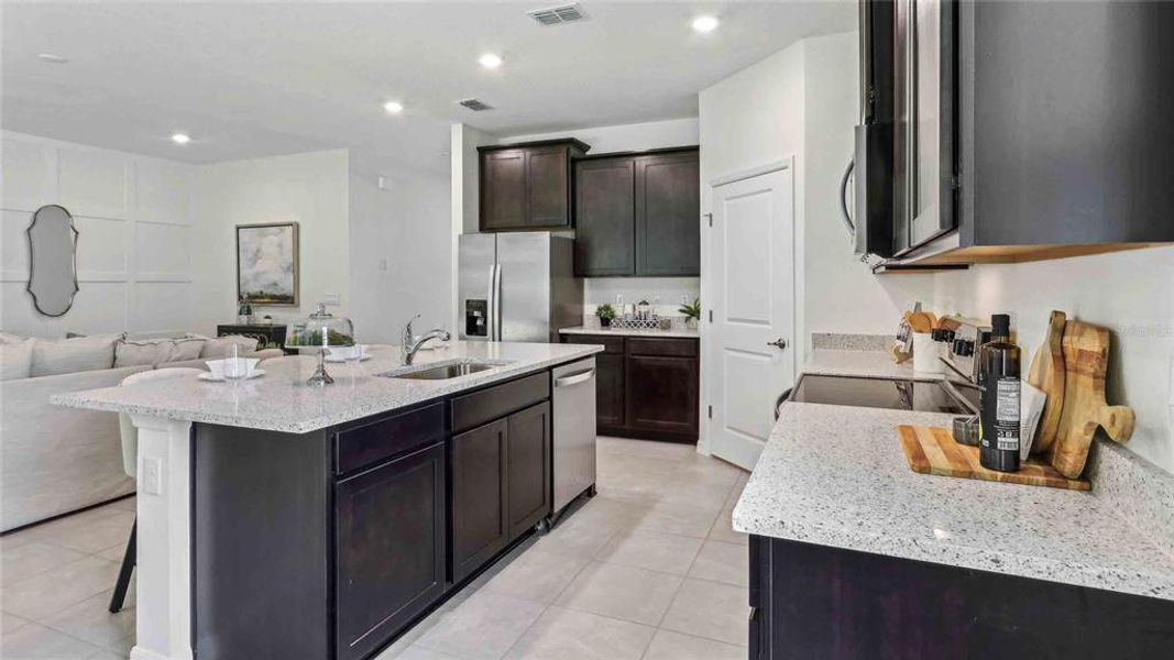 Furnished interior view inside a new home in Ocala Preserve, Ocala (Image 10).