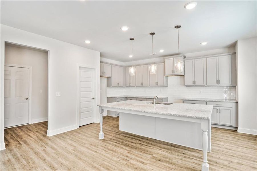 Furnished interior view inside a new home in Waters Edge, Mansfield (Image 6).