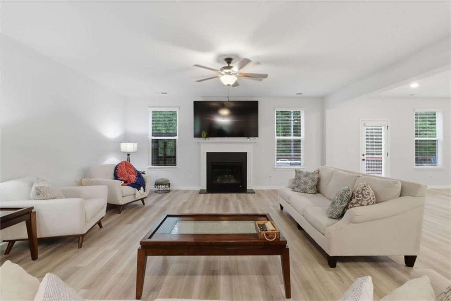 Furnished interior view inside a new home in Trinity Park, McDonough (Image 16).