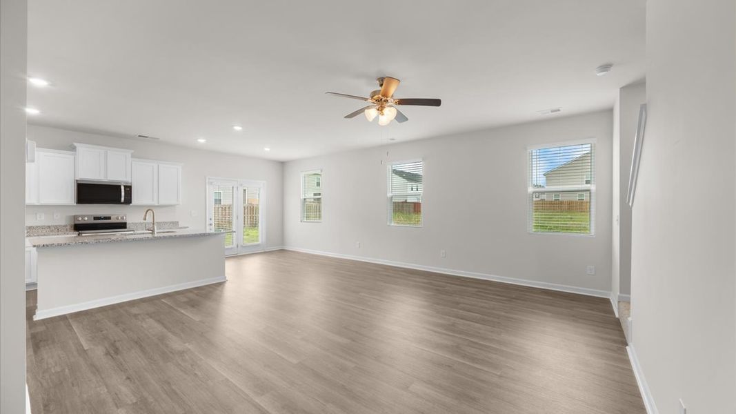 Spacious, unfurnished interior of a new home in Laurel Park Townhomes, Hephzibah (Image 11). Spacious, unfurnished interior of a new home in Laurel Park Townhomes, Hephzibah (Image 11).