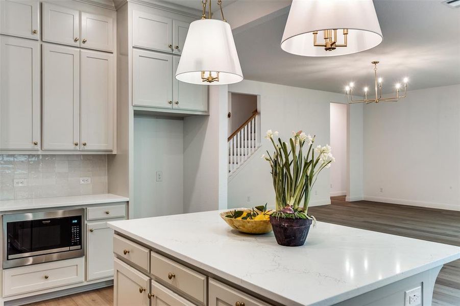 Furnished interior view inside a new home in , Benbrook (Image 12).