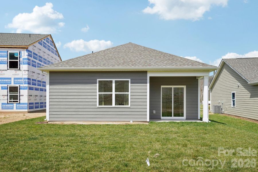 Photos are representative - model home