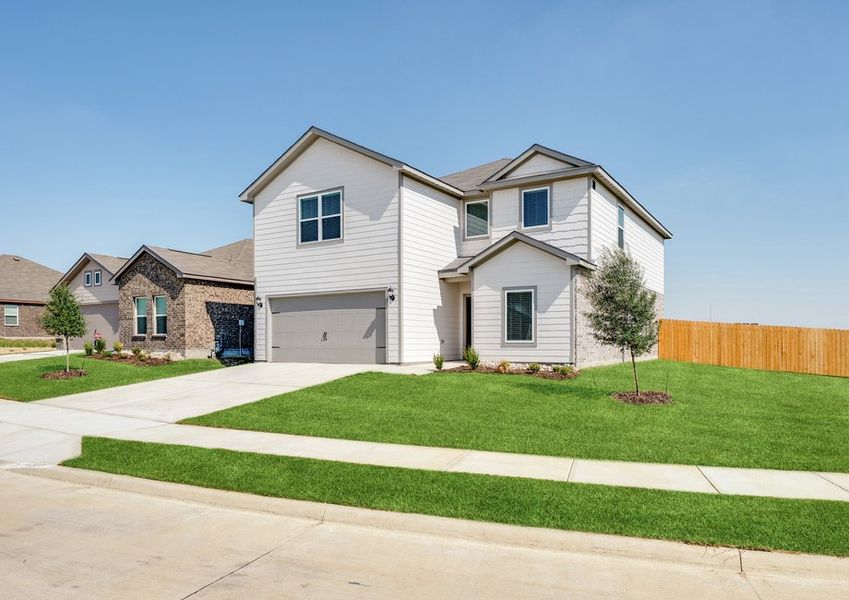The WIlder has an attached two-car garage. The WIlder has an attached two-car garage.