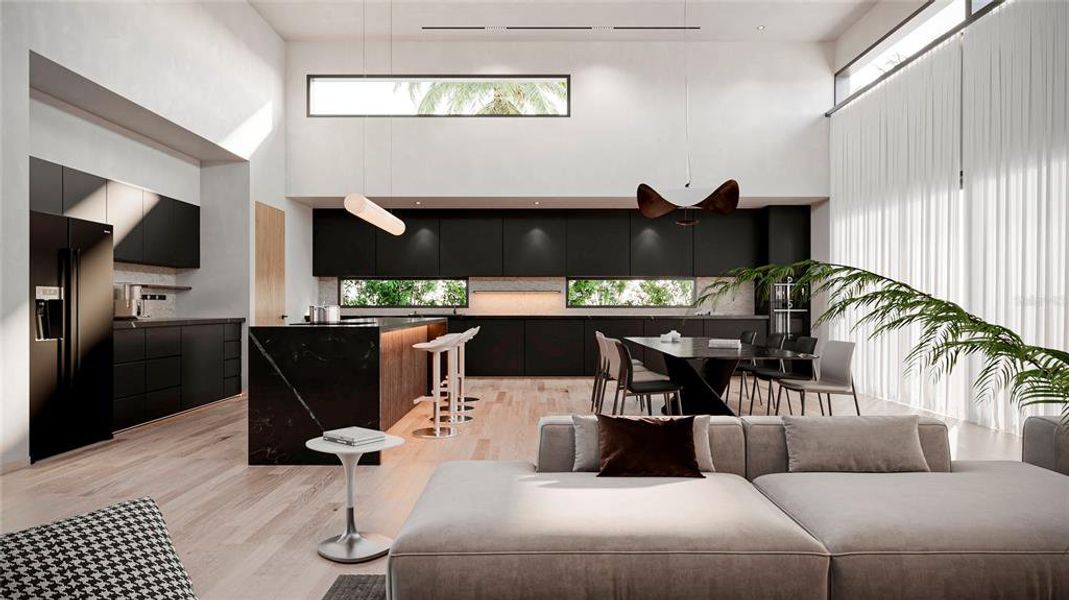 Furnished interior view inside a new home in , Punta Gorda (Image 5).