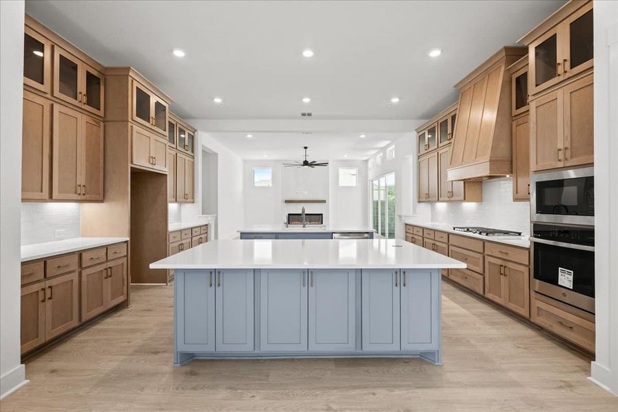 Furnished interior view inside a new home in Sweetwater, Austin (Image 11).