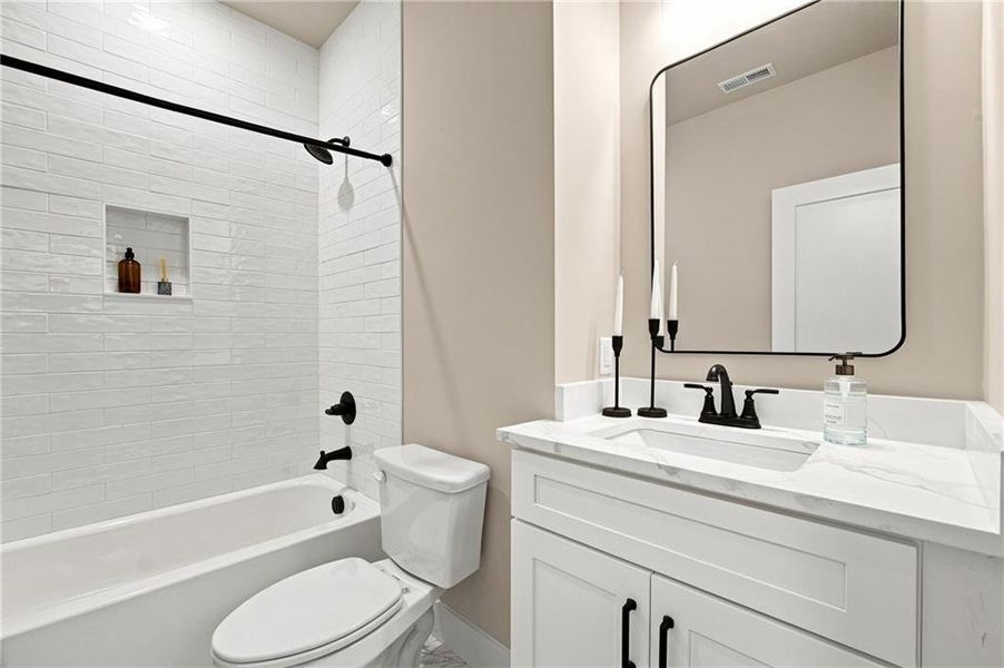 Furnished interior view inside a new home in , Cumming (Image 13).