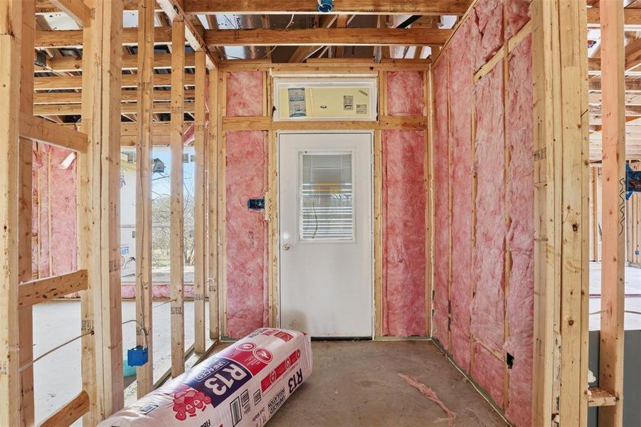 In-progress construction of a new home in , Cleburne, TX (Image 3).