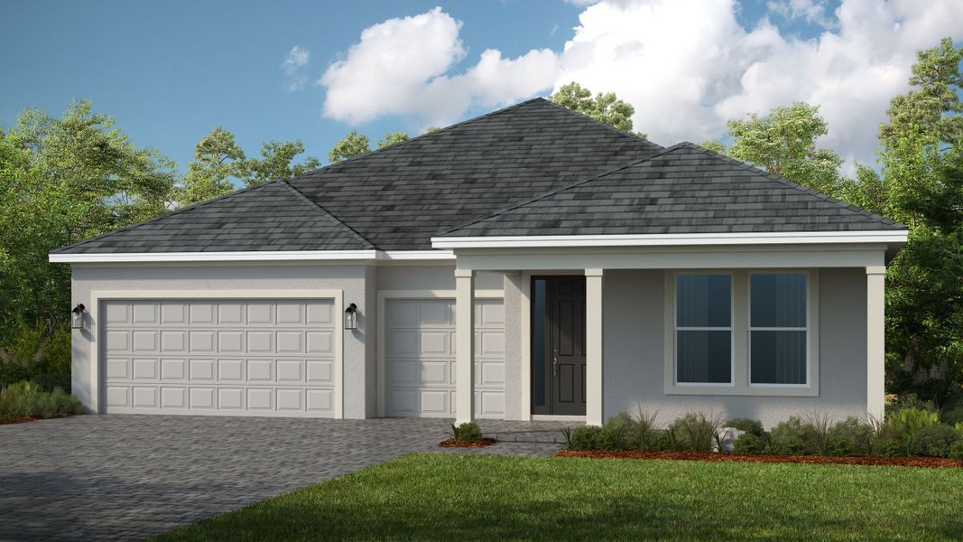 Representative exterior photo of a completed home built from the Bradley by Taylor Morrison in Victoria Lakes, Odessa, FL (Image 4).