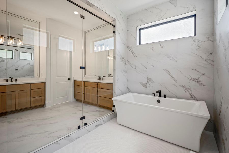 Furnished interior view inside a new home in Colton, Montgomery (Image 11).