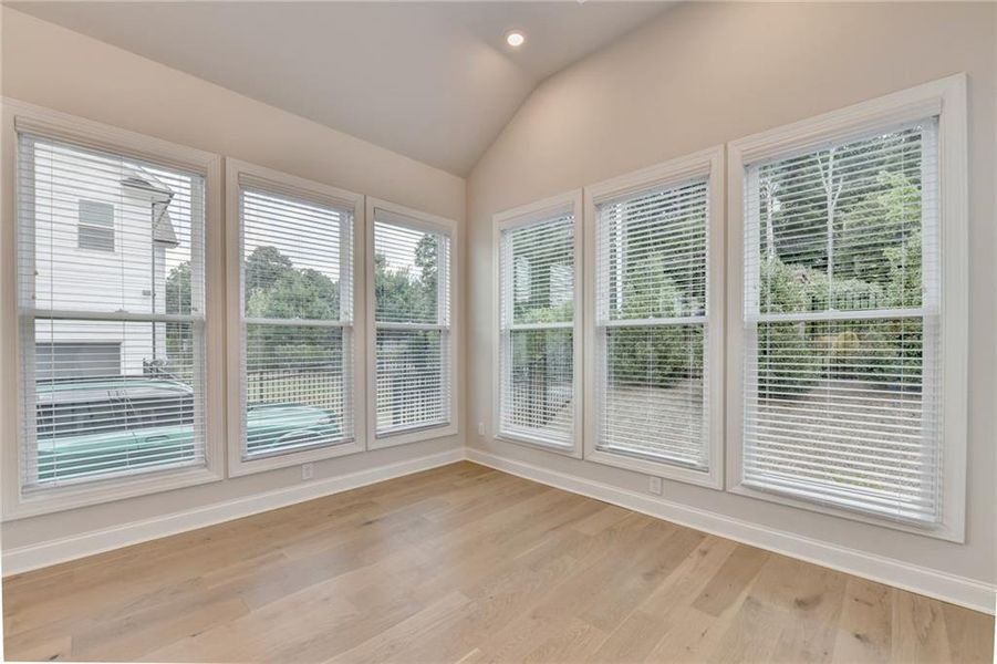 Spacious, unfurnished interior of a new home in Ellington Townhomes, Suwanee (Image 65).