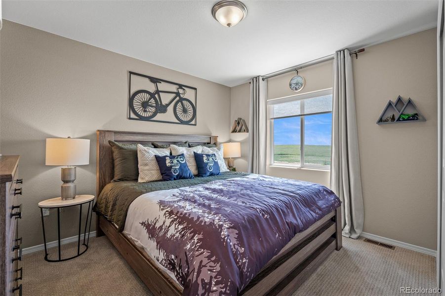 Furnished interior view inside a new home in , Colorado Springs (Image 38).