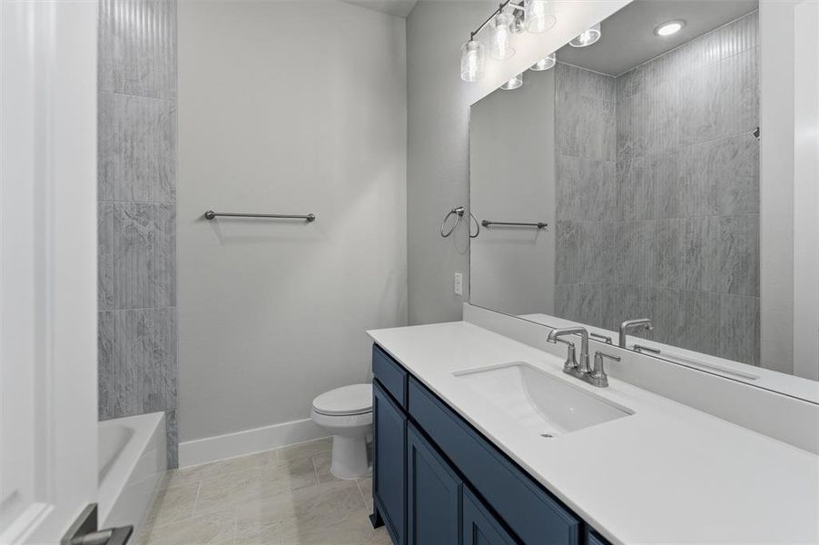 Furnished interior view inside a new home in Fannin Ranch, Leonard (Image 7).