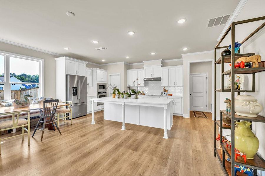 Furnished interior view inside a new home in , Winder (Image 9).