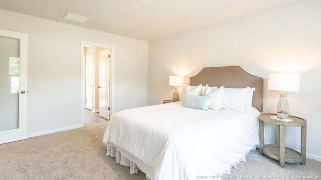 Furnished interior view inside a new home in Carolina Groves, Moncks Corner (Image 17). Furnished interior view inside a new home in Carolina Groves, Moncks Corner (Image 17).
