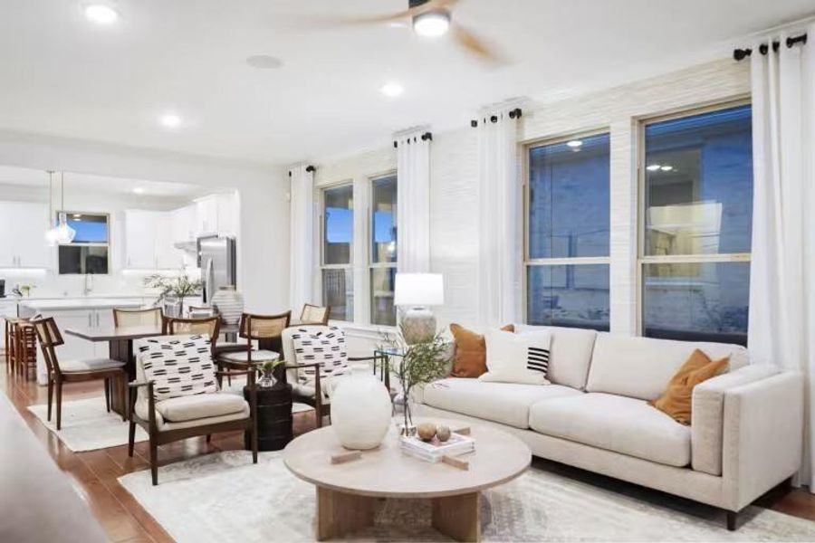 MODEL HOME images may NOT be consistent with the finished product.