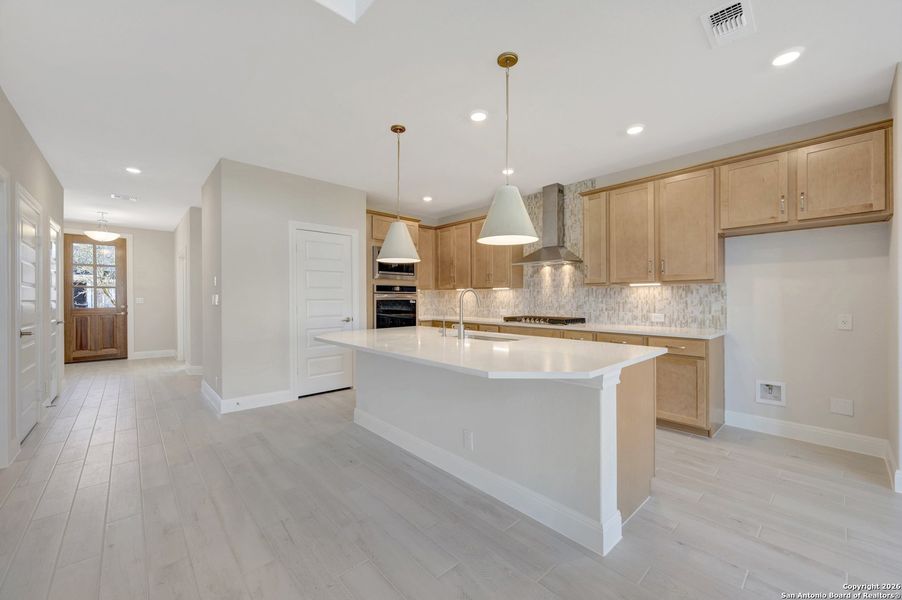 Furnished interior view inside a new home in Davis Ranch 50', San Antonio (Image 13).