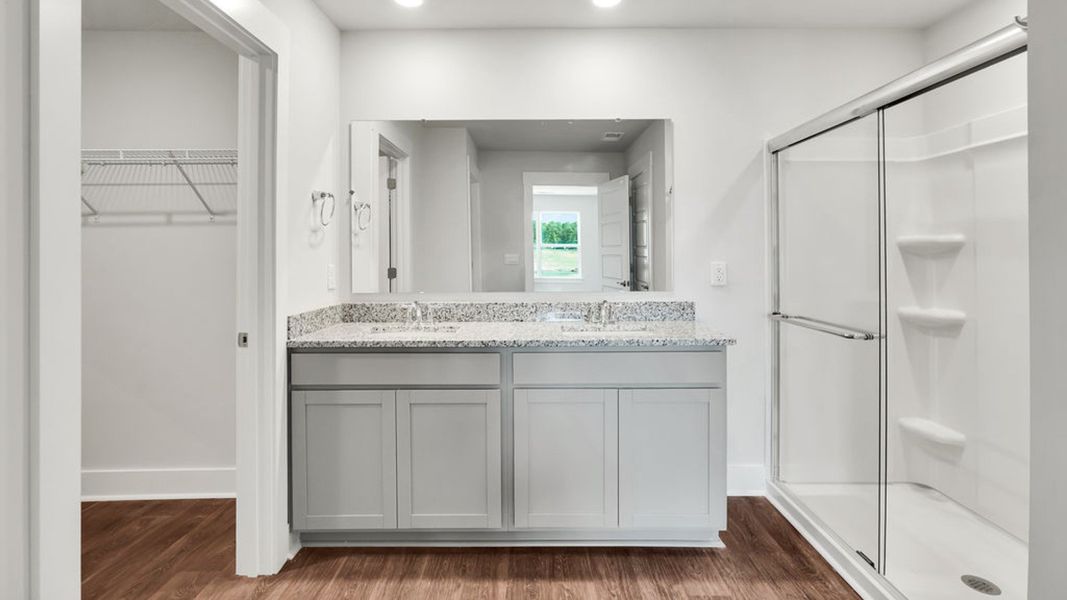 Furnished interior view inside a new home in Sidbury Station, Castle Hayne (Image 10).