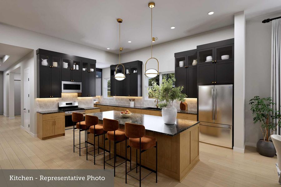 Furnished interior view inside a new home in Walden Creek – Summit Collection, Montgomery (Image 5).