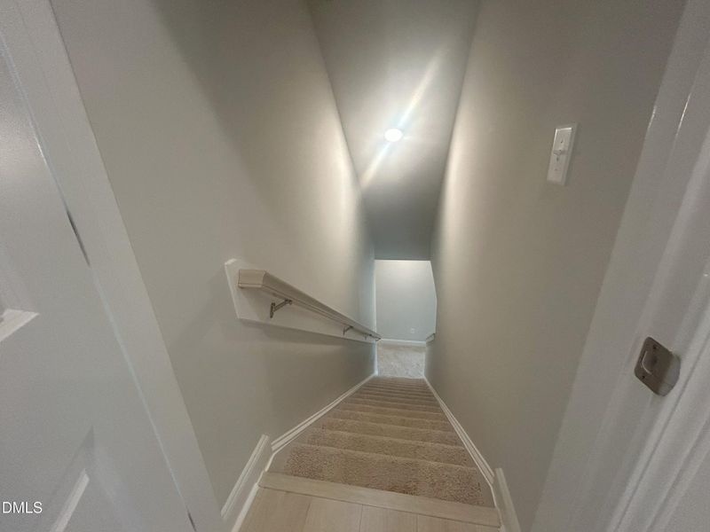 stairs to basement