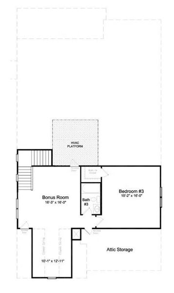 2D floor plan layout for the Avondale by Niblock Homes in Cumberland, Concord, NC (Image 2). 2D floor plan layout for the Avondale by Niblock Homes in Cumberland, Concord, NC (Image 2).